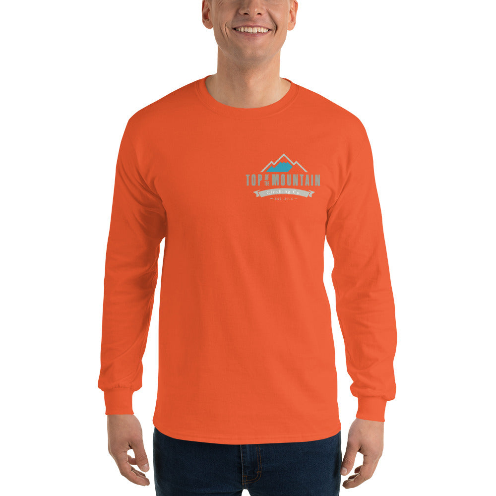 Kahuna Tuna Performance Long Sleeve Tee | 2XL | Mock Orange Heather (MKOHT)